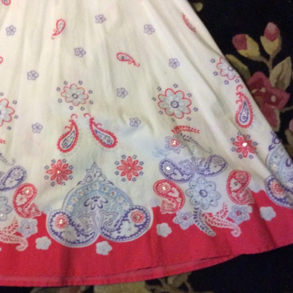 Red white and blue halter top dress - Picture 4 of 4